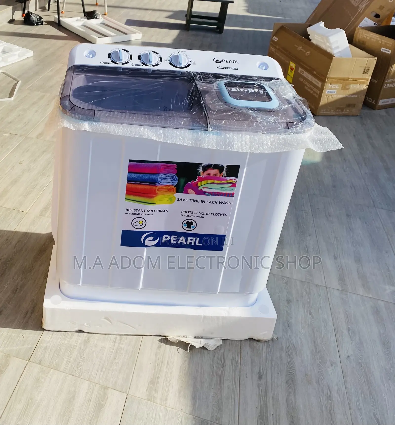 Best Pearl 12kg Top Load Electric Washing Machine(White) 