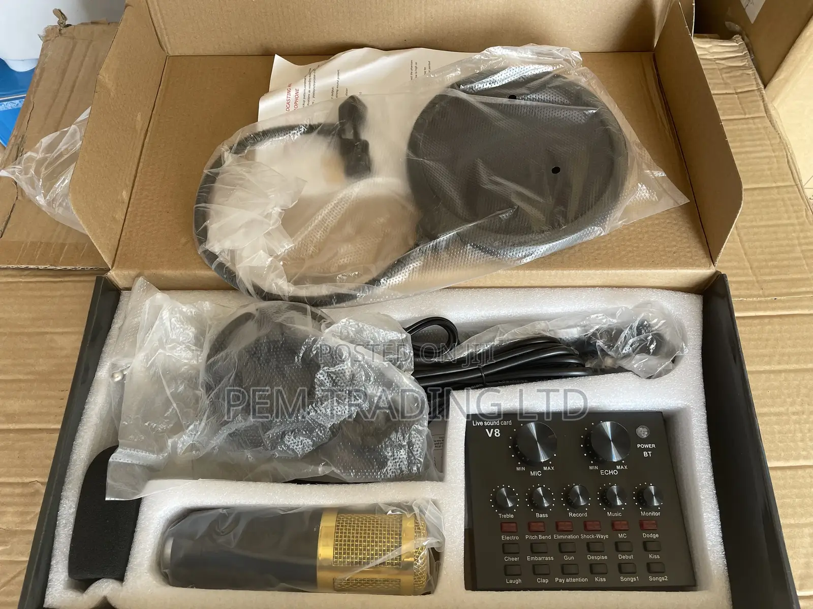 Professional Bm800 Condenser Microphone