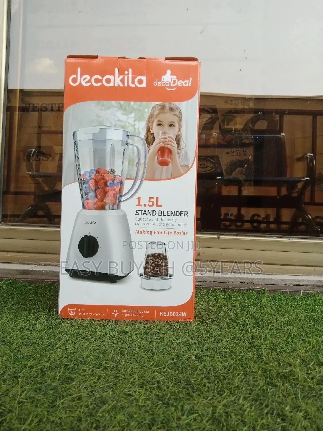 Decakila Deca Stand Blender 400W High Power