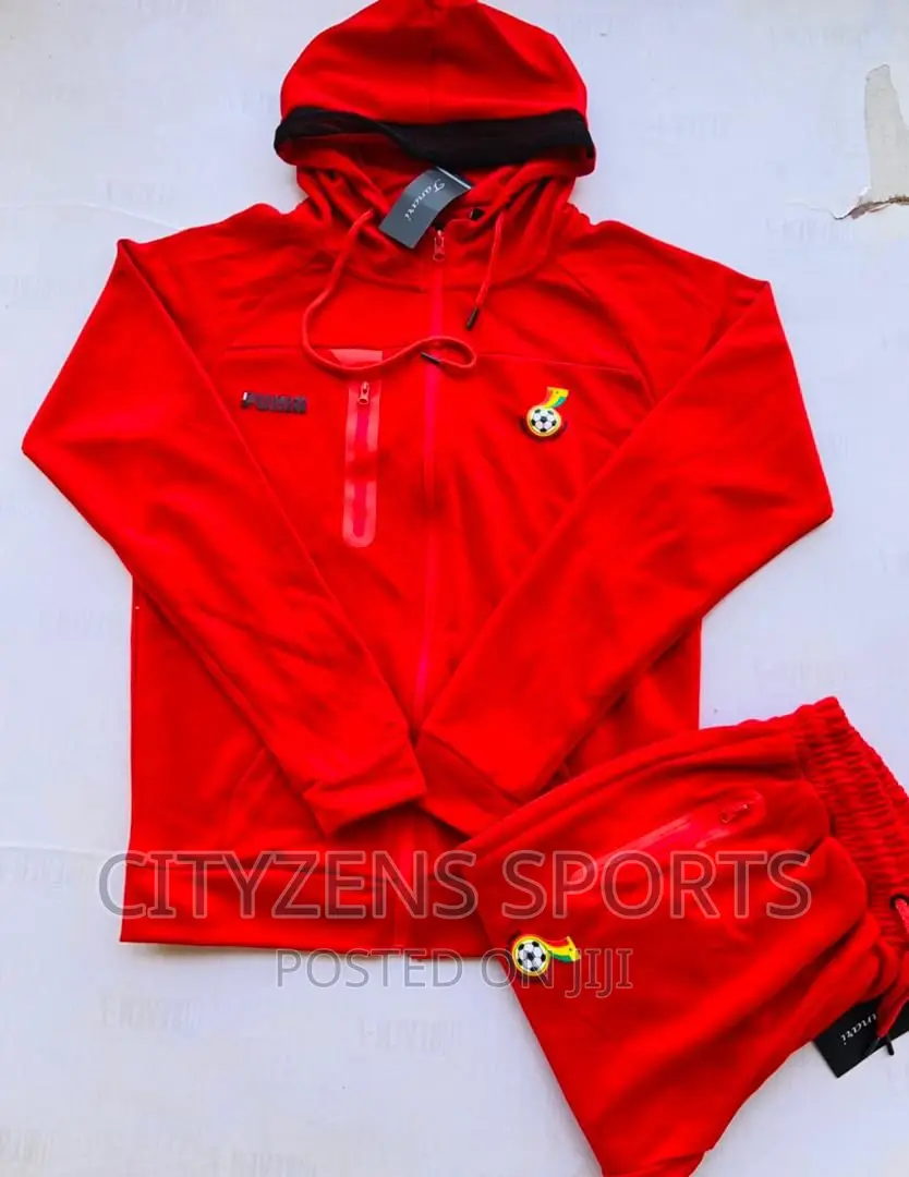 Ghana Black Stars Red Hoodie