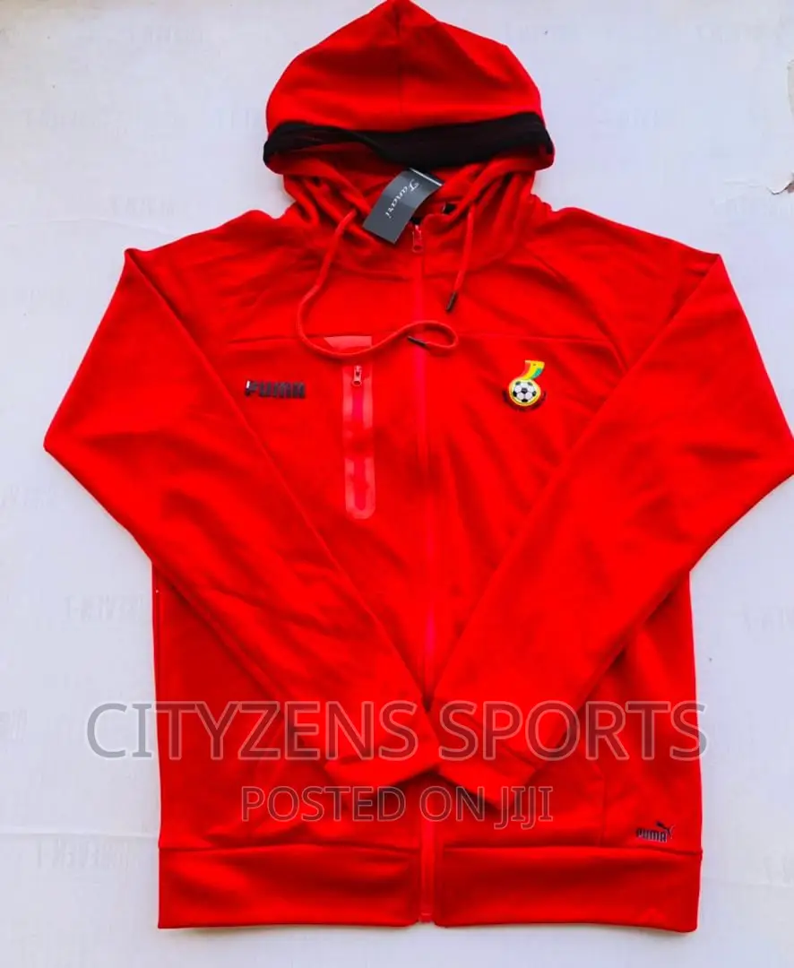 Ghana Black Stars Red Hoodie