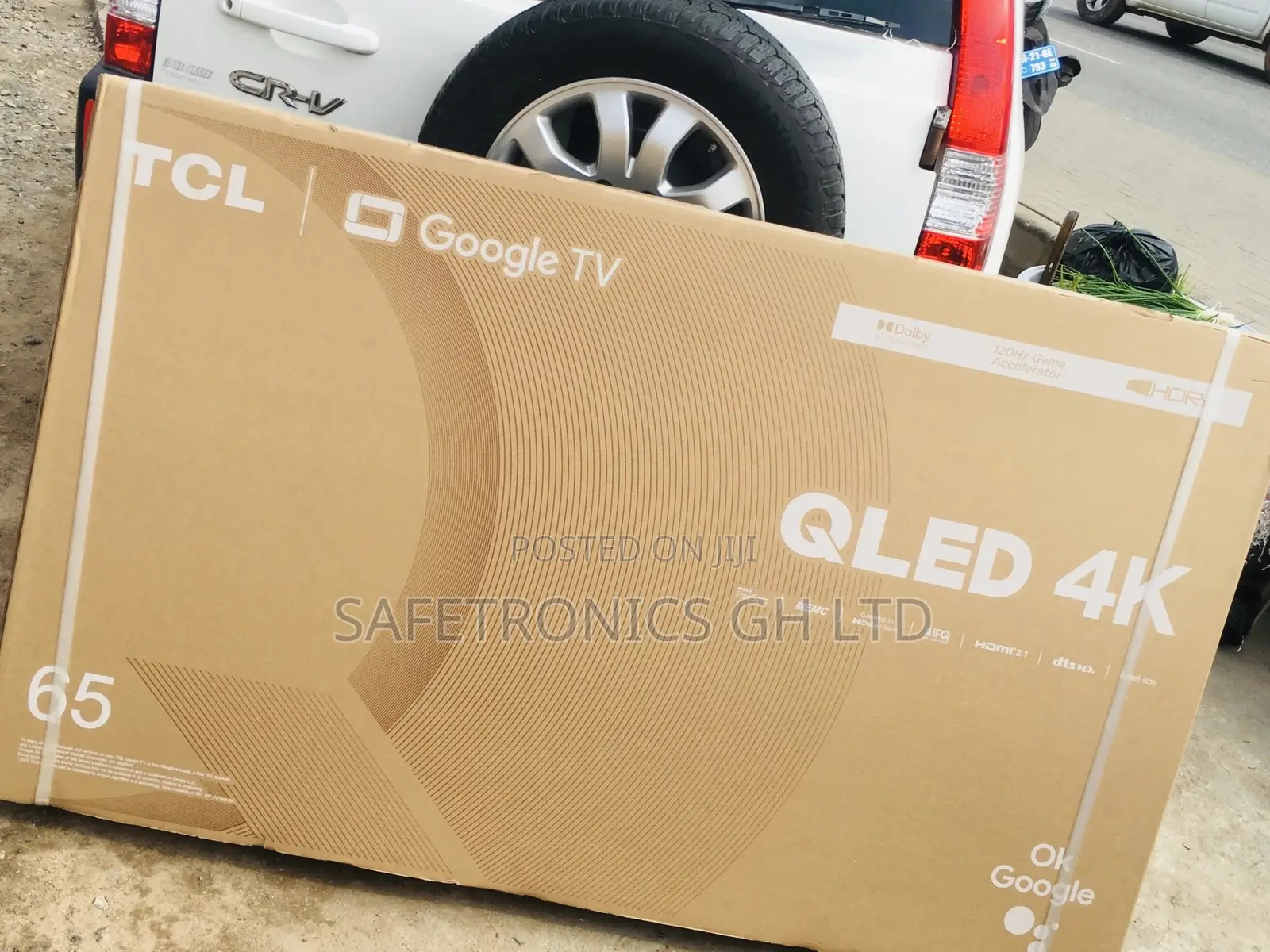 Black Qled C645 TCL 65 Inches Smart UHD Glossy Tv