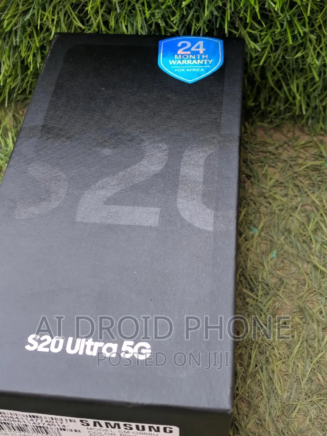 New Samsung Galaxy S20 Ultra 5G 128 GB Black