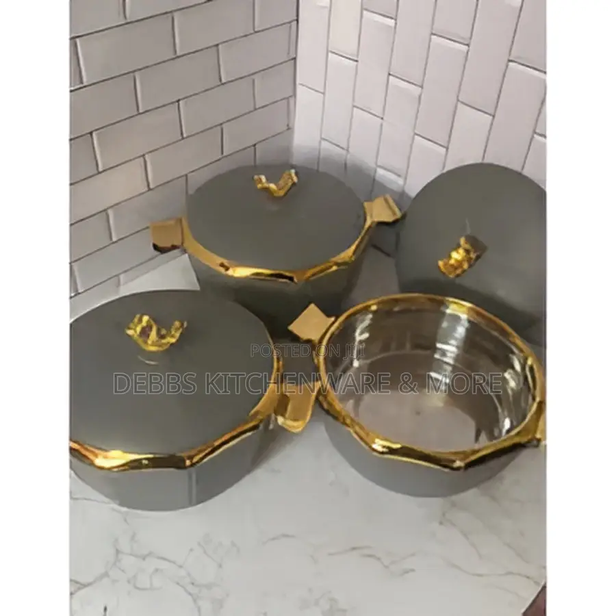 3pcs Set Insulation Pot Food Warmer