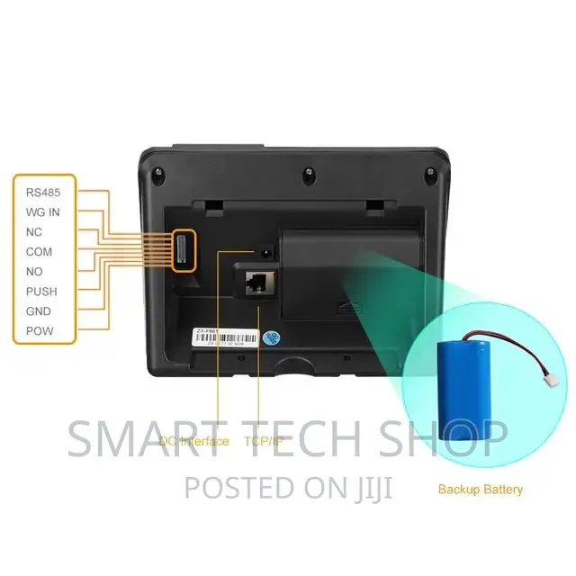TMF662 2.8" Screen Face, Fingerprint Palm Recognition Time