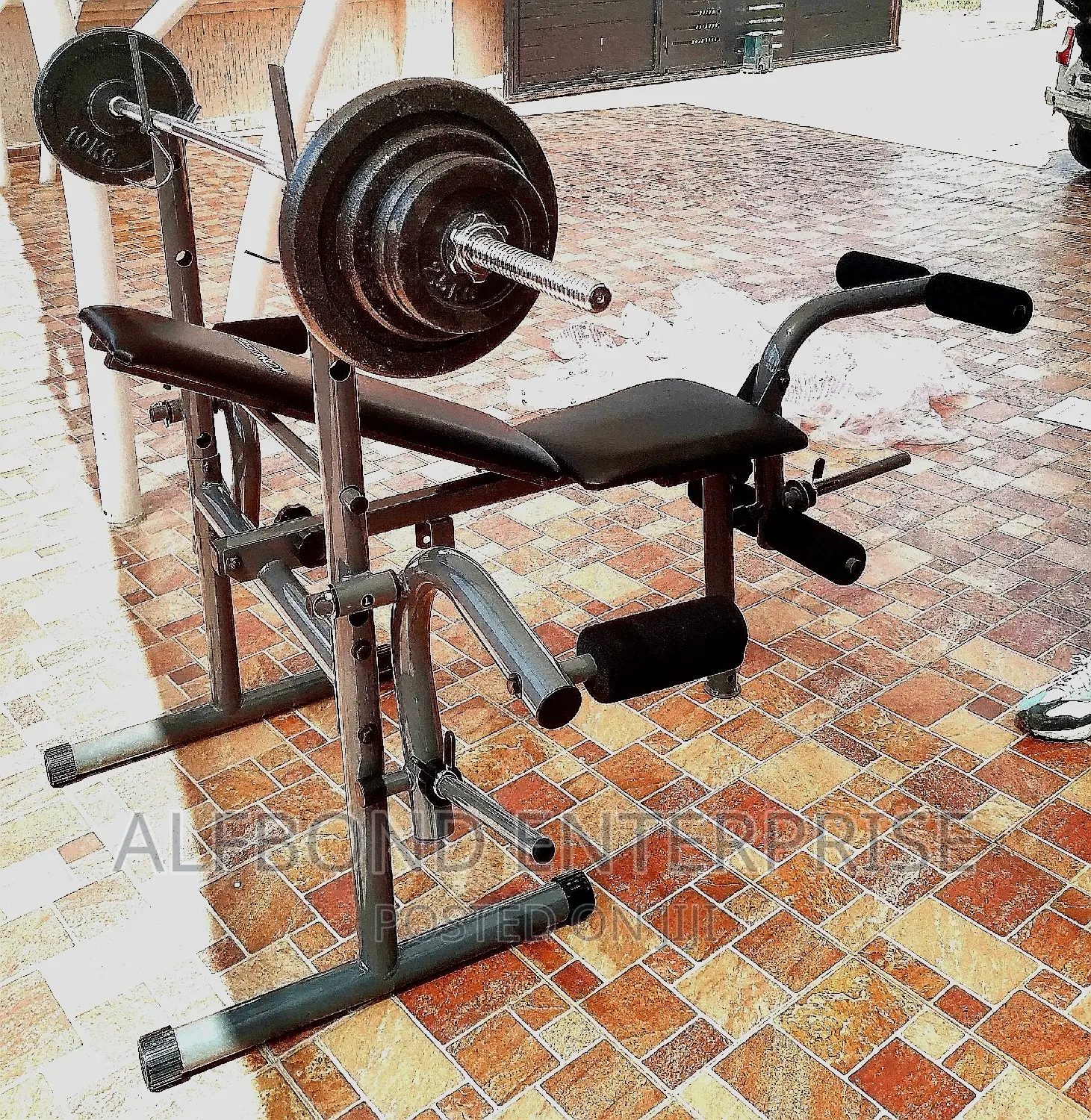 Konlega Bench Press With 40kg Weight and Bar