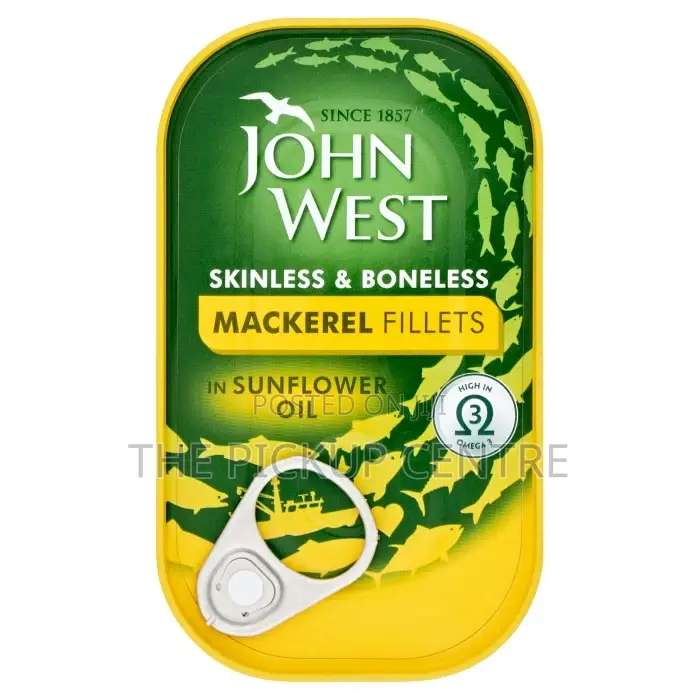 John West Skinless and Boneless Mackerel 125g