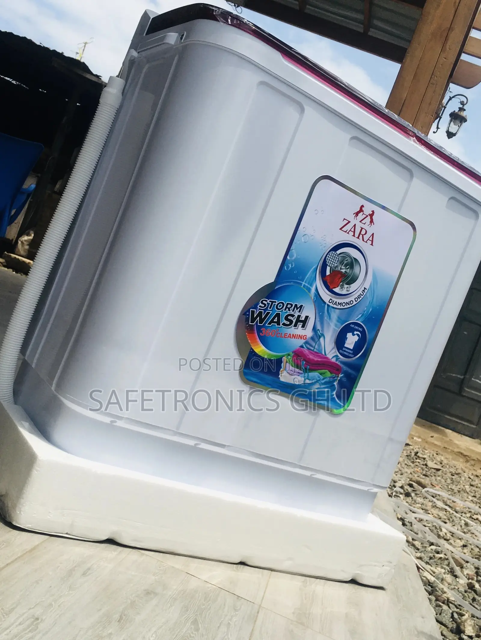 Semiautomatic Topload Electric Zara Washingmachine 5kg 