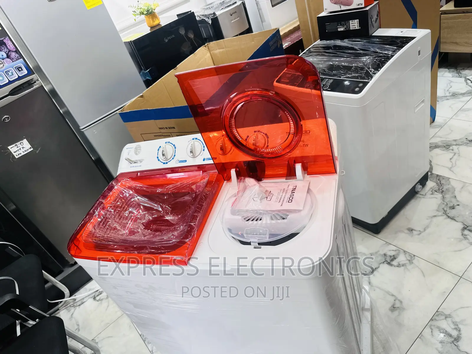 2opposite Water Flows Nasco 11kg Topload Washing Machine