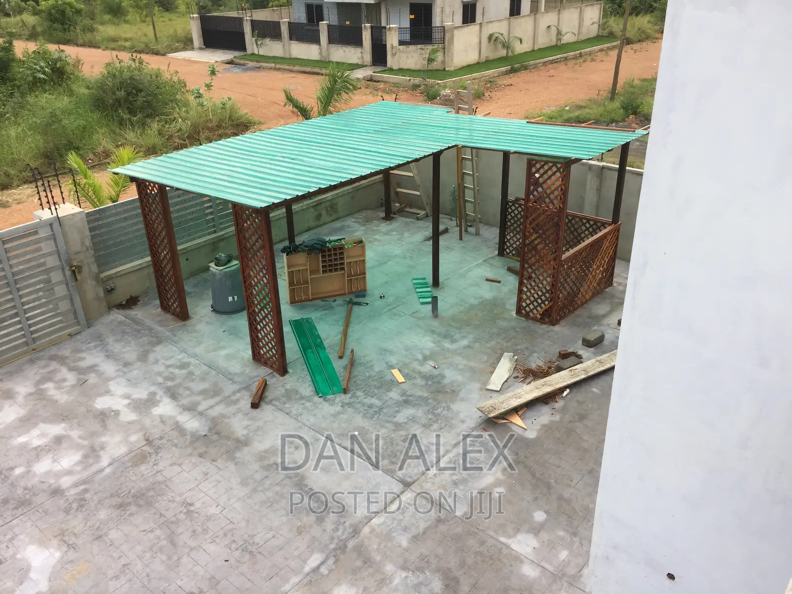 Pergola And Other Construction Works