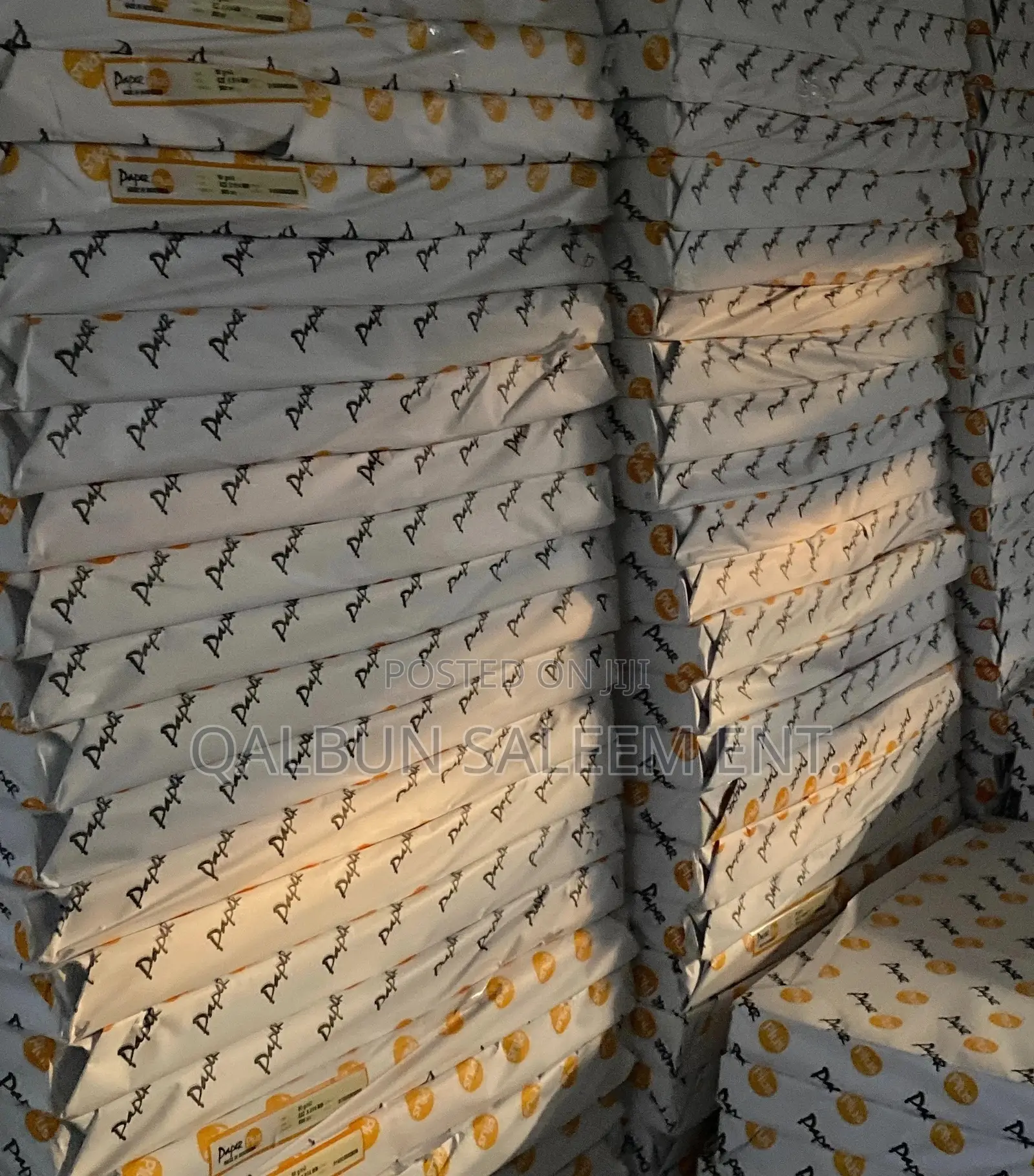 Bond 80 Gsm White Paper 622*914mm Nigerian Size Paper Plus