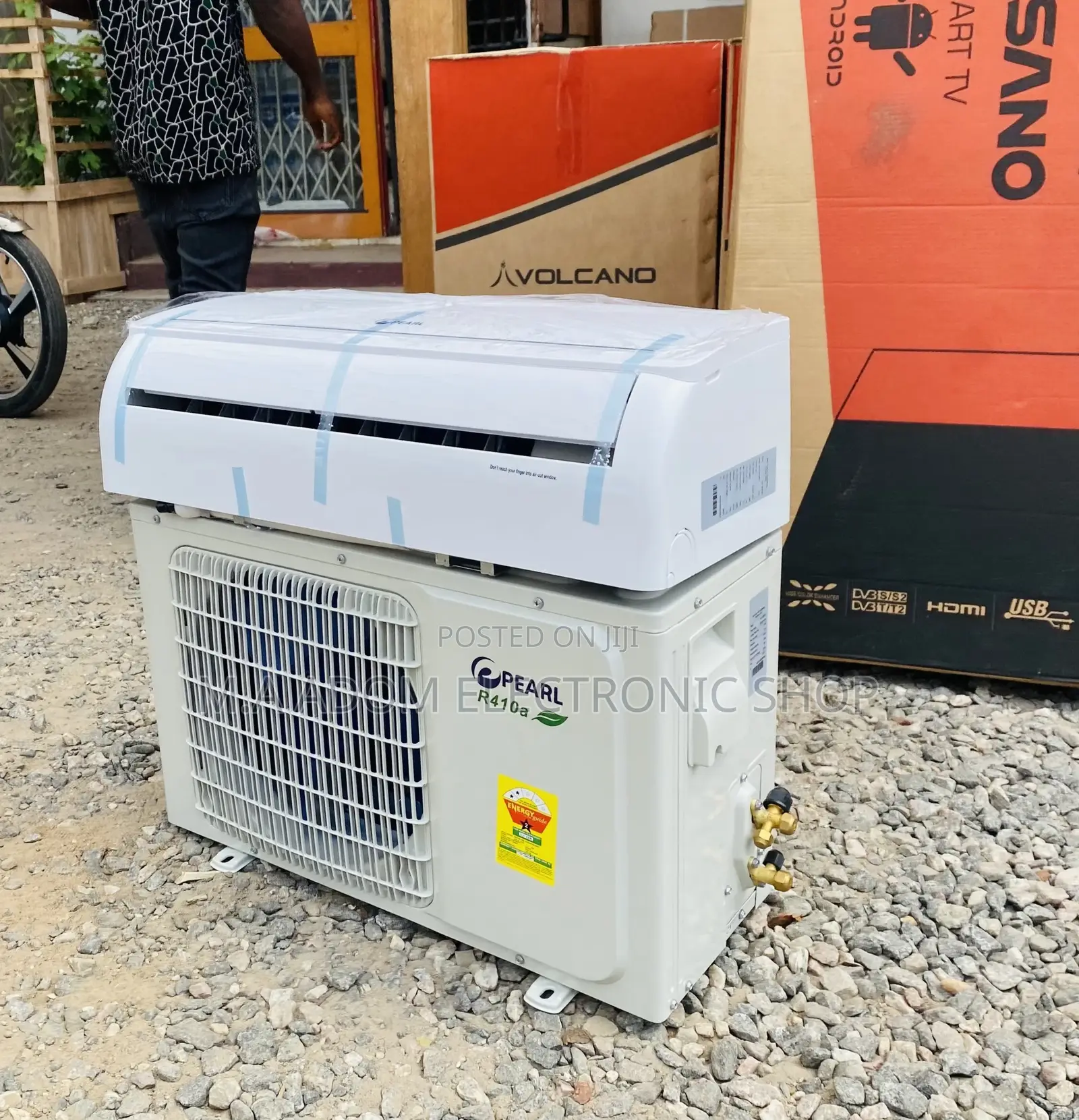 Original Pearl 1.5hp Electric Air Conditioner(White) 