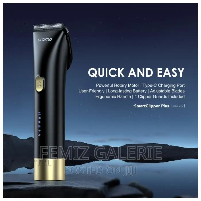 Oraimo Smart Clipper Plus Cordless Hair Clipper