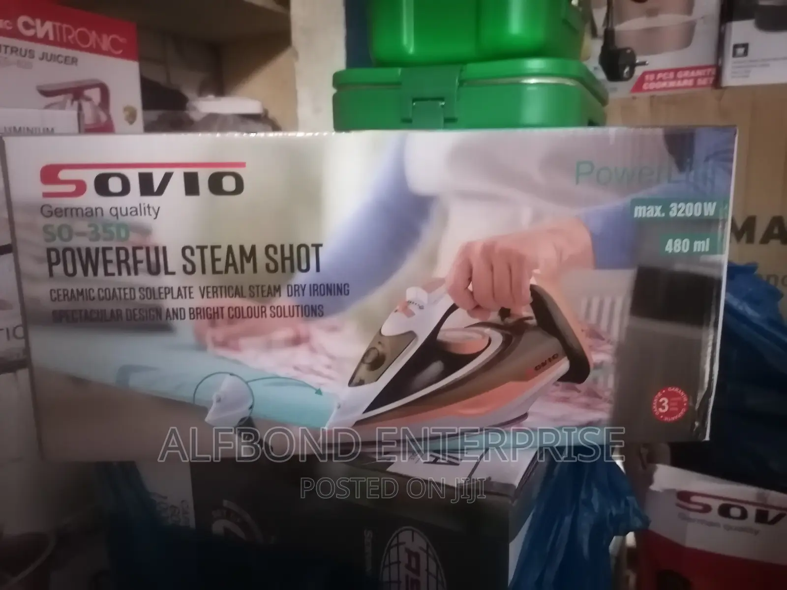 Sovio Powerful Steam Iron