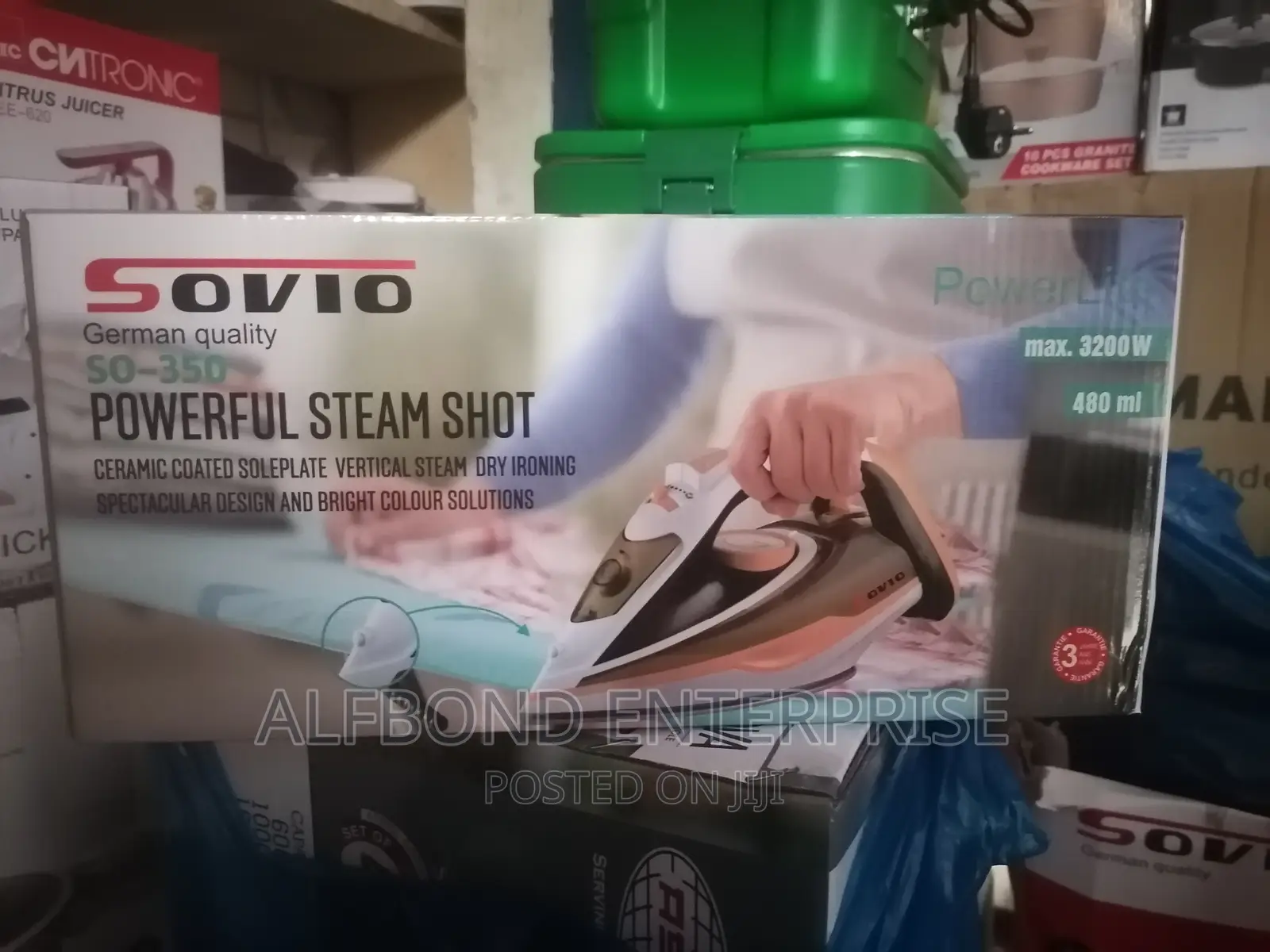 Sovio Powerful Steam Iron