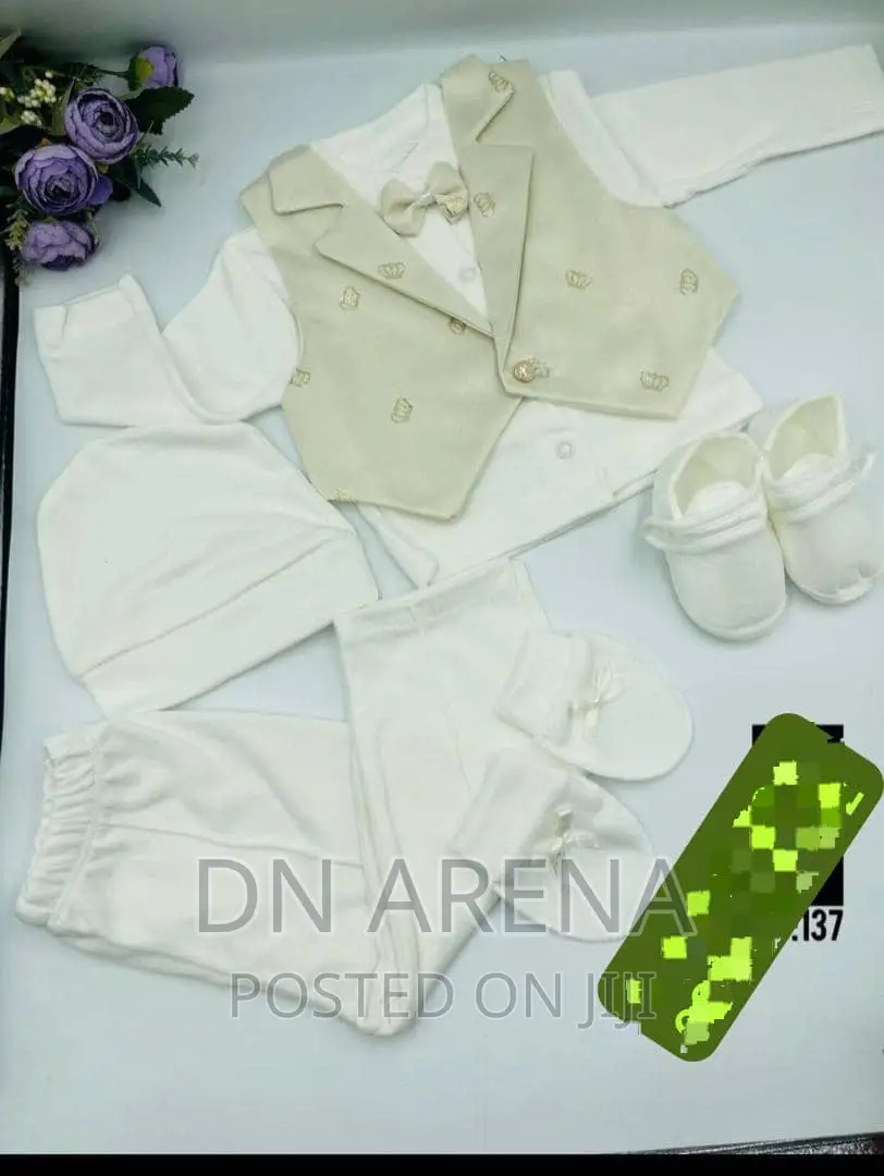 Baby Boy O-3months Baby Christening Dress