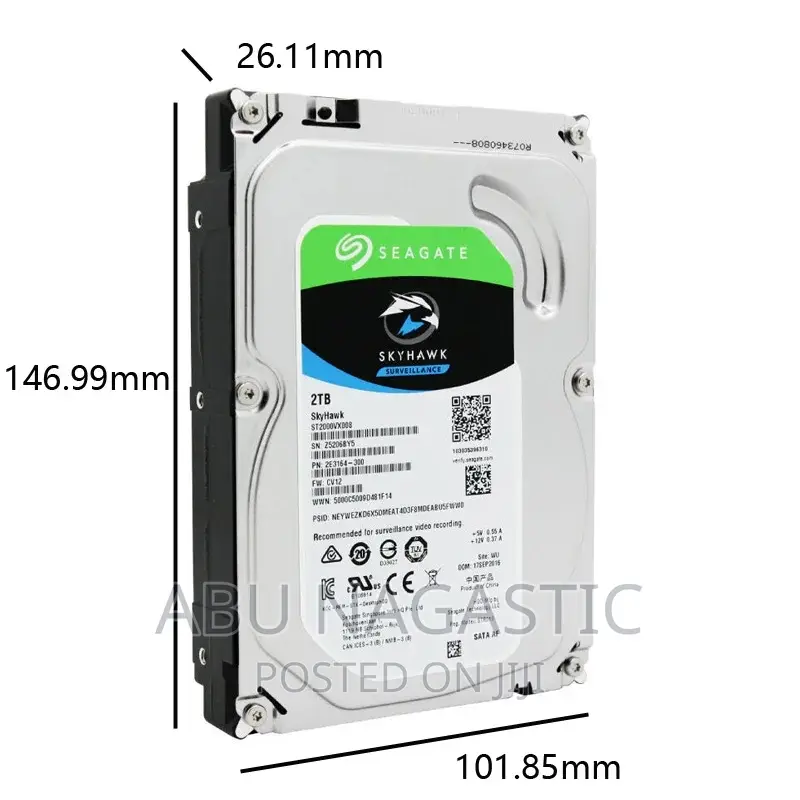 Seagate Skyhawk Surveillance 2TB