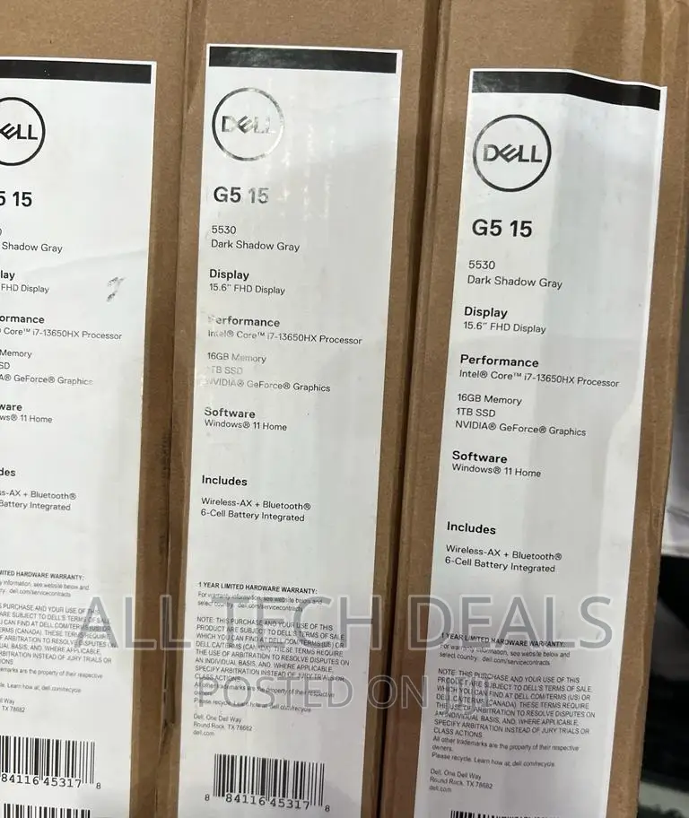 New Laptop Dell G5 16GB Intel Core I7 SSD 1T