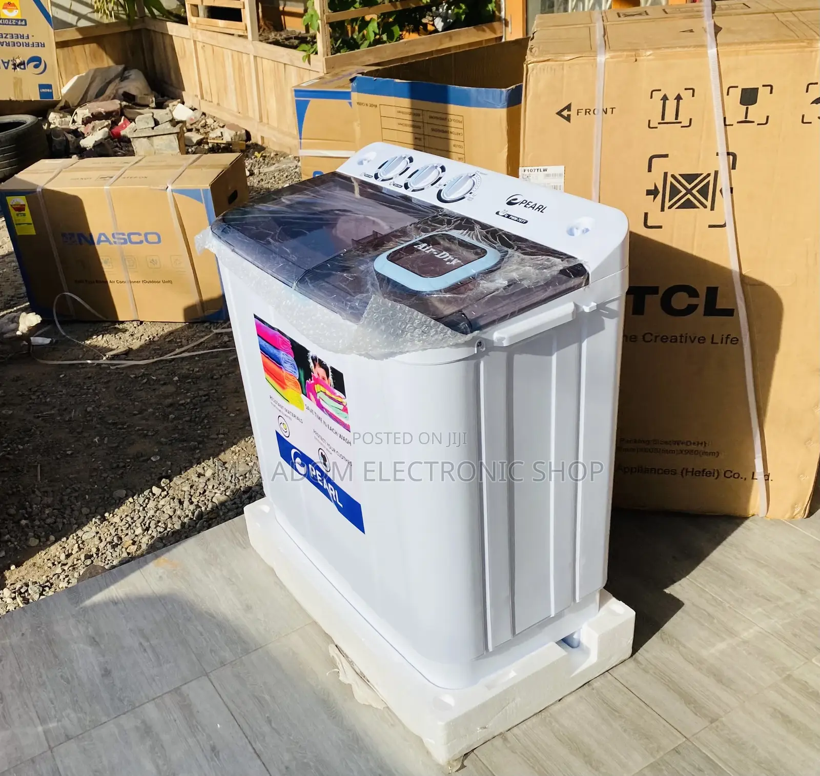 Buy Quality Pearl 12kg Top Load Electric Washing Machine.