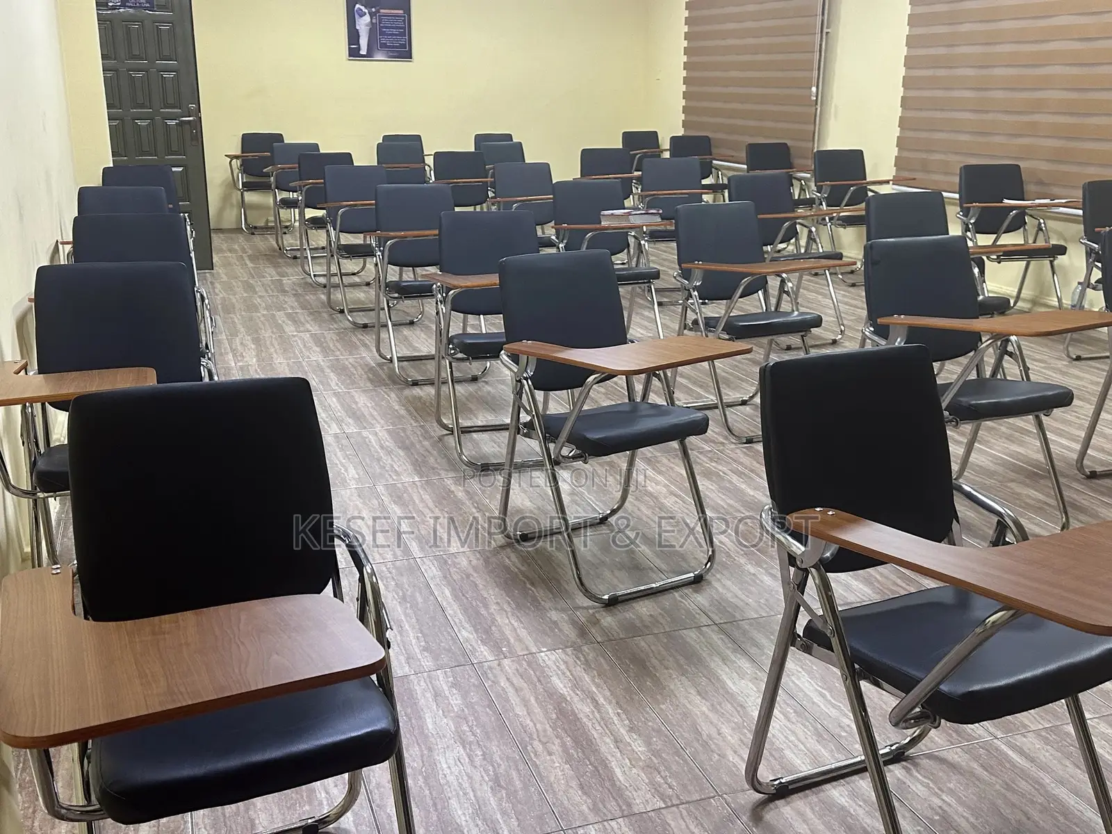 School Desk Student Chair With Tab