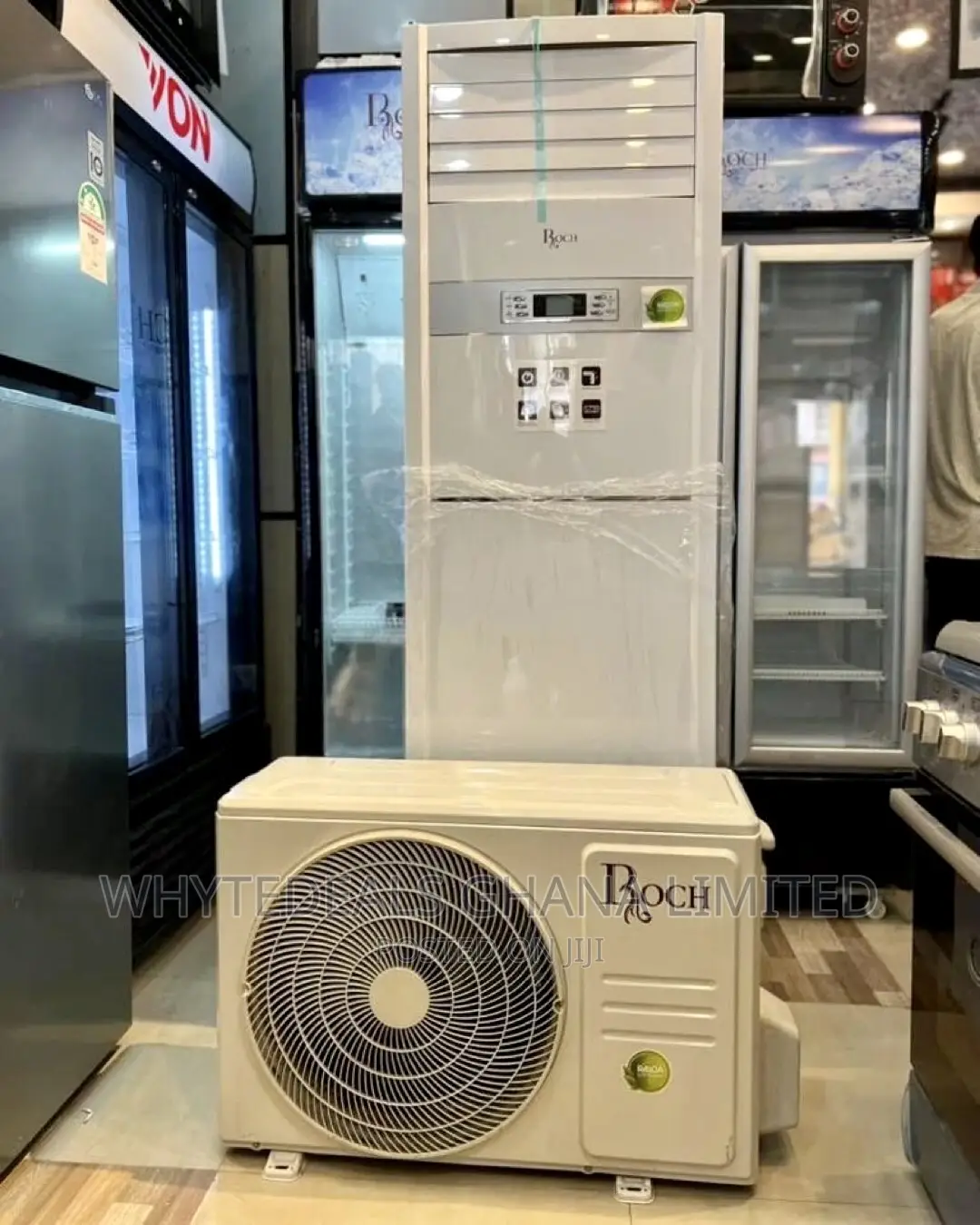 Roch 2.5hp Floor Standing R410A Air-Conditioner Fast Freeze