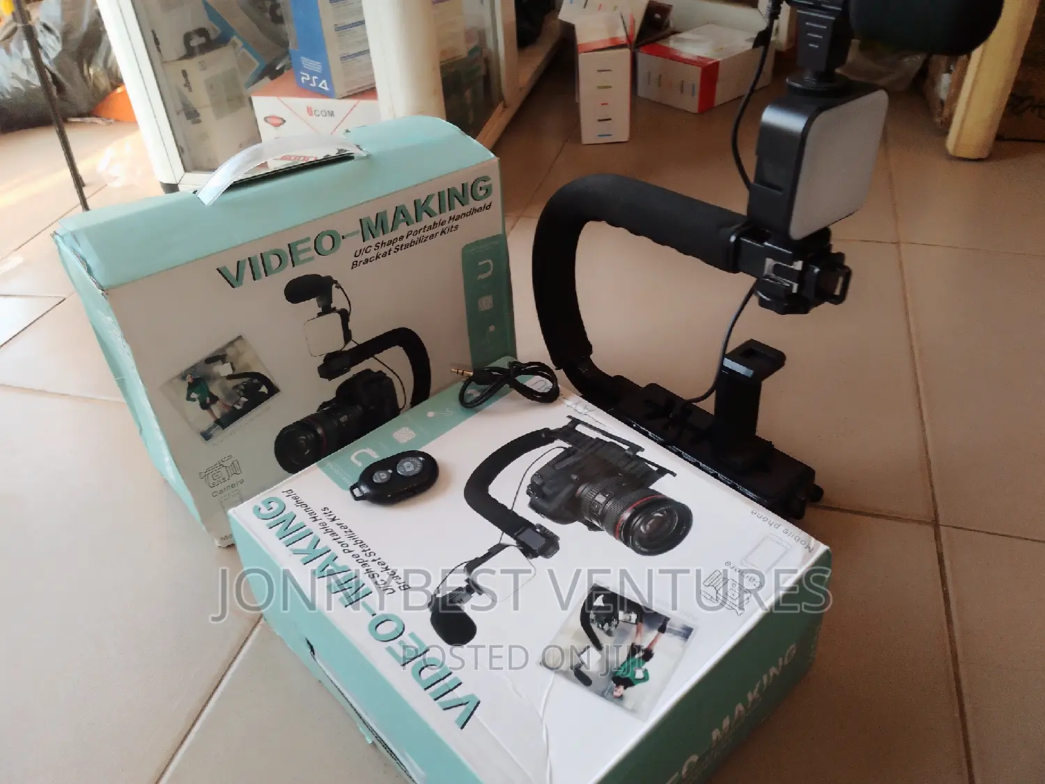 C Shape Camera and Phone Video Making Kit