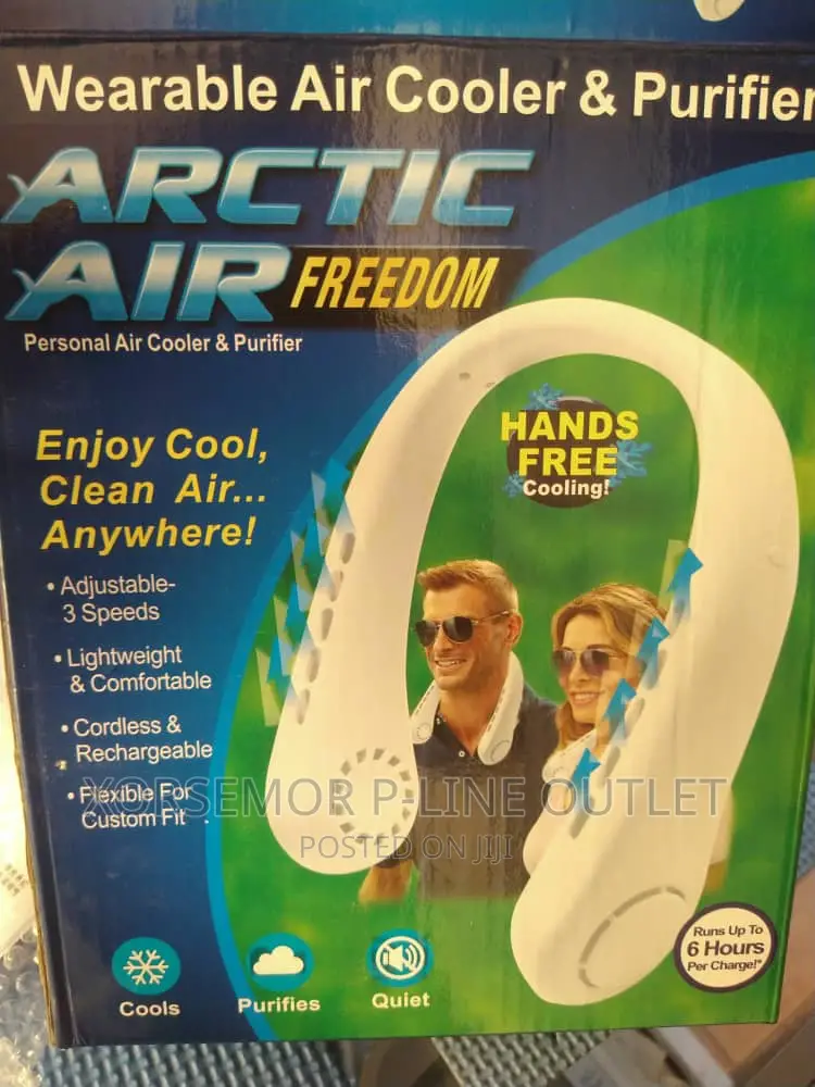 Rechargeable Necklace Cool Fan