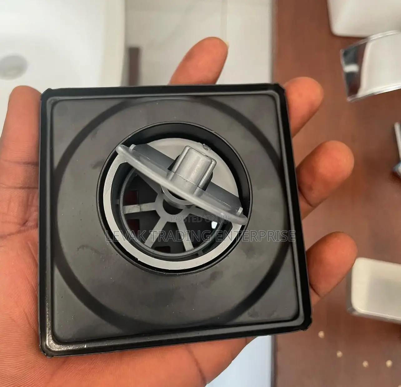 Black Floor Drain - Metal Floor Drain