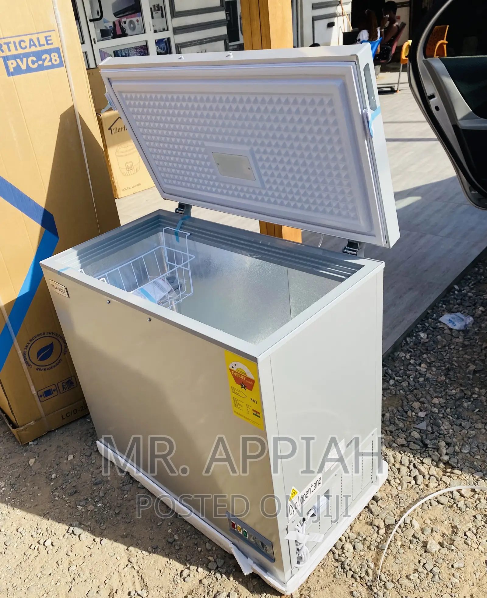 Shop Quality Nasco Nas -250fl Single Door Freezer(Gray).