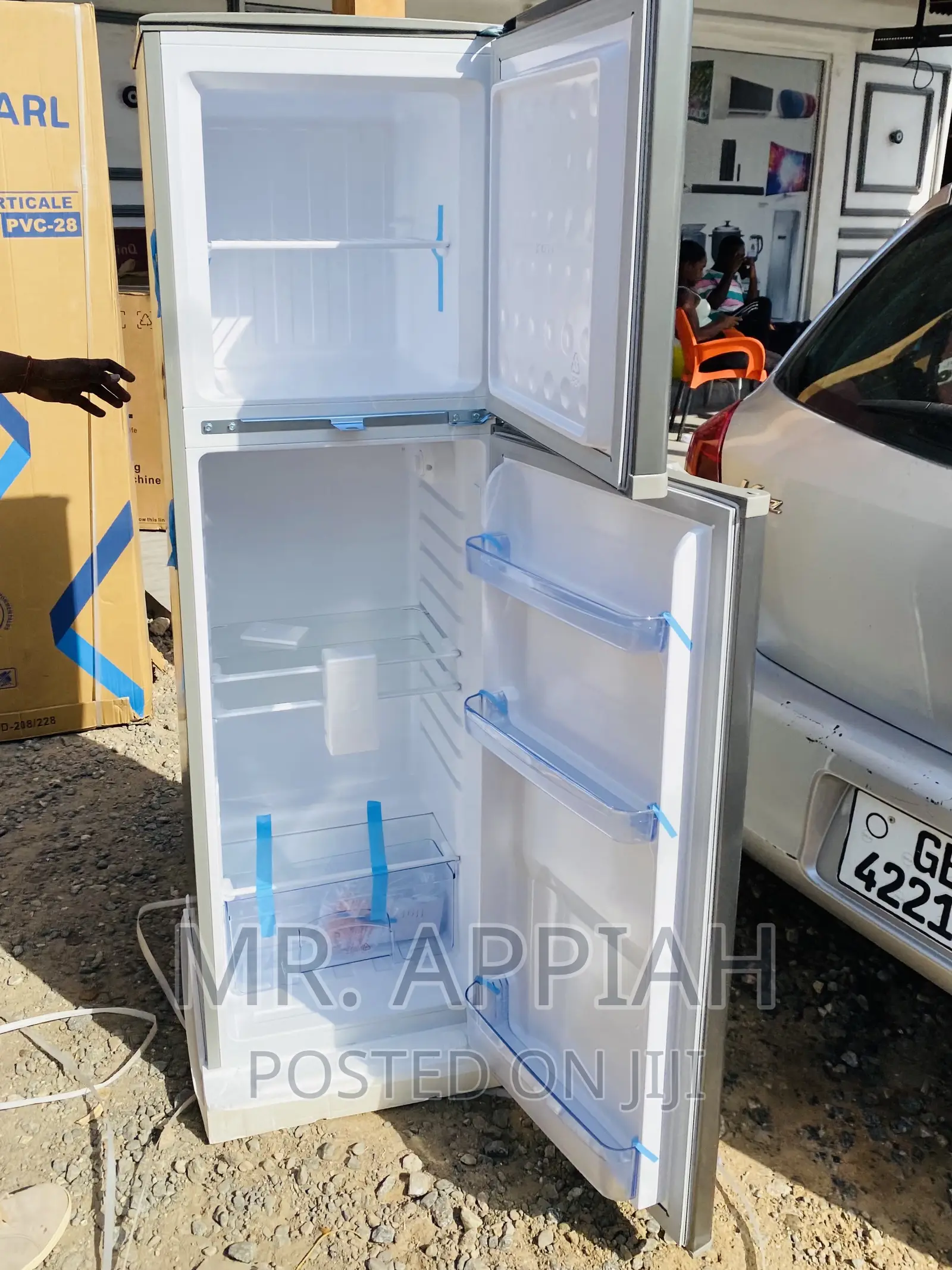 Purchase Durable Pearl PF-270 Ix Double Door Fridge(Gray).