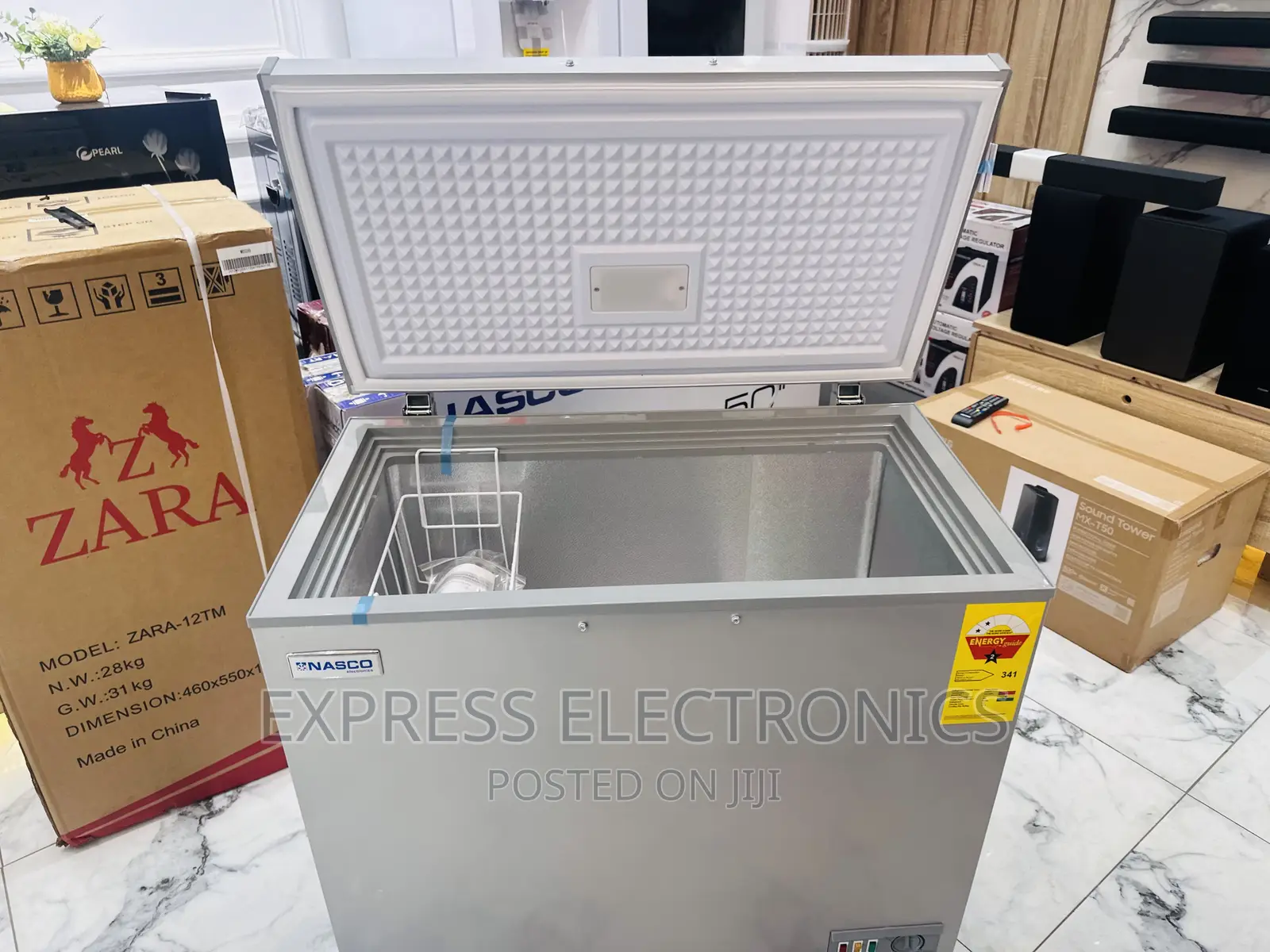 Dynamic Range of Chest Freezer Single Door 200L Nasco