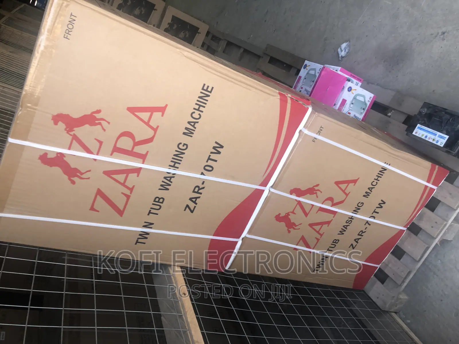 Two Way Fint Filter Zara (ZAR-70TW) 7kg Semi-Auto WM