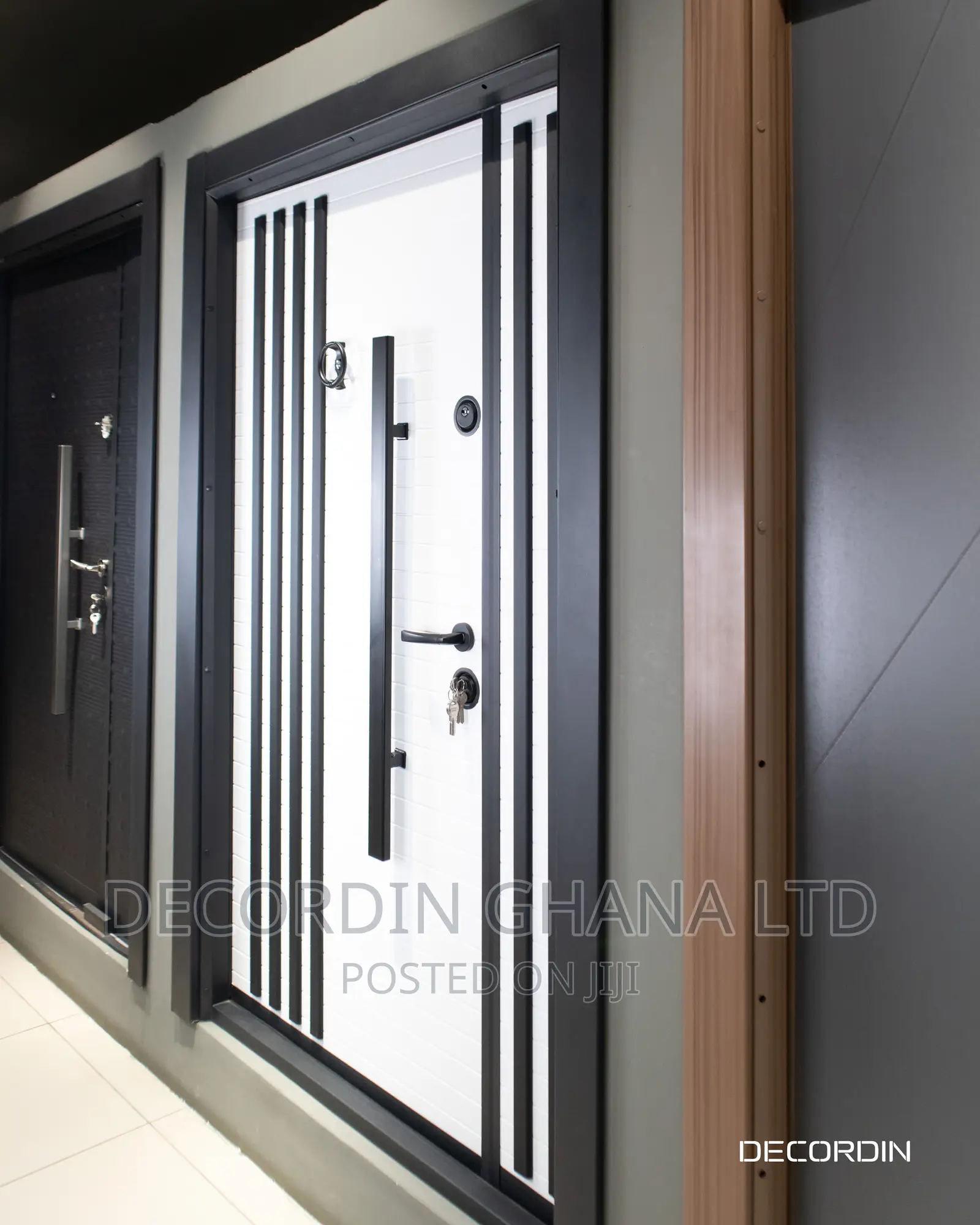 Apartment Security Door (One And Half)
