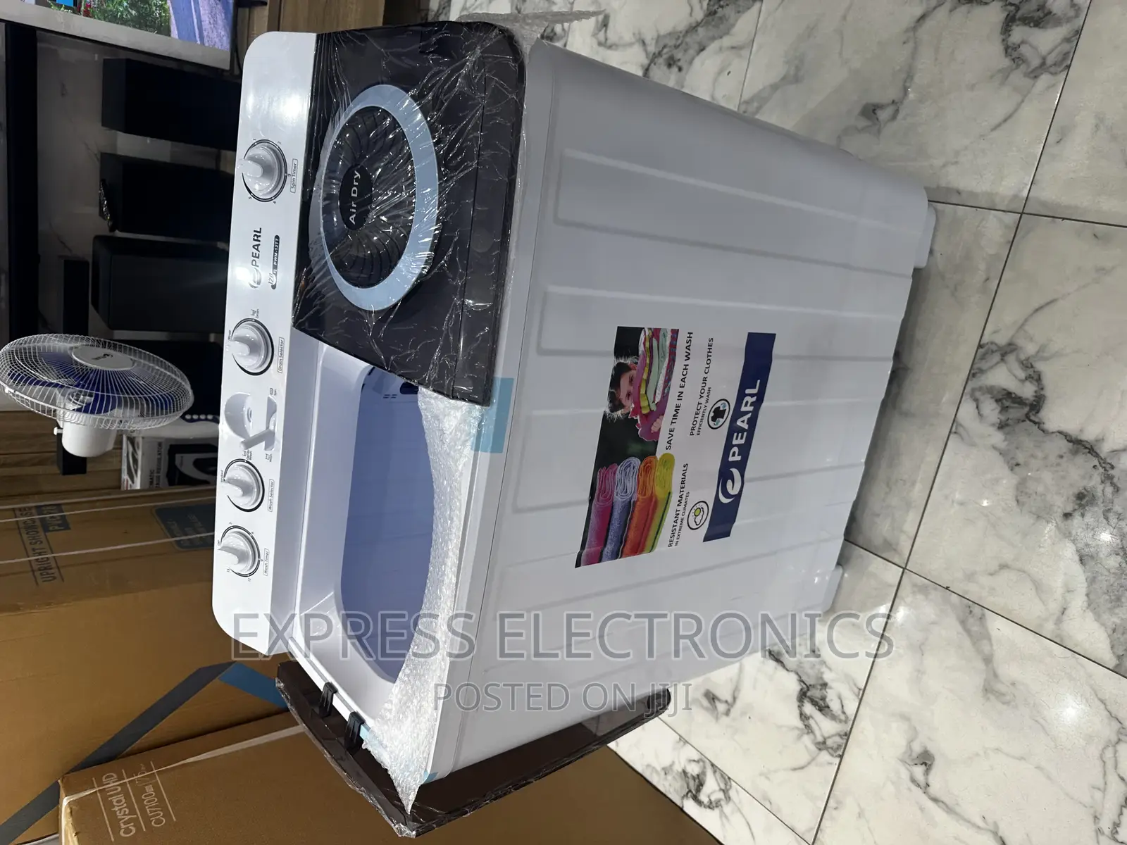 Fast Drying Express Washing Machine Pearl 12kg Topload