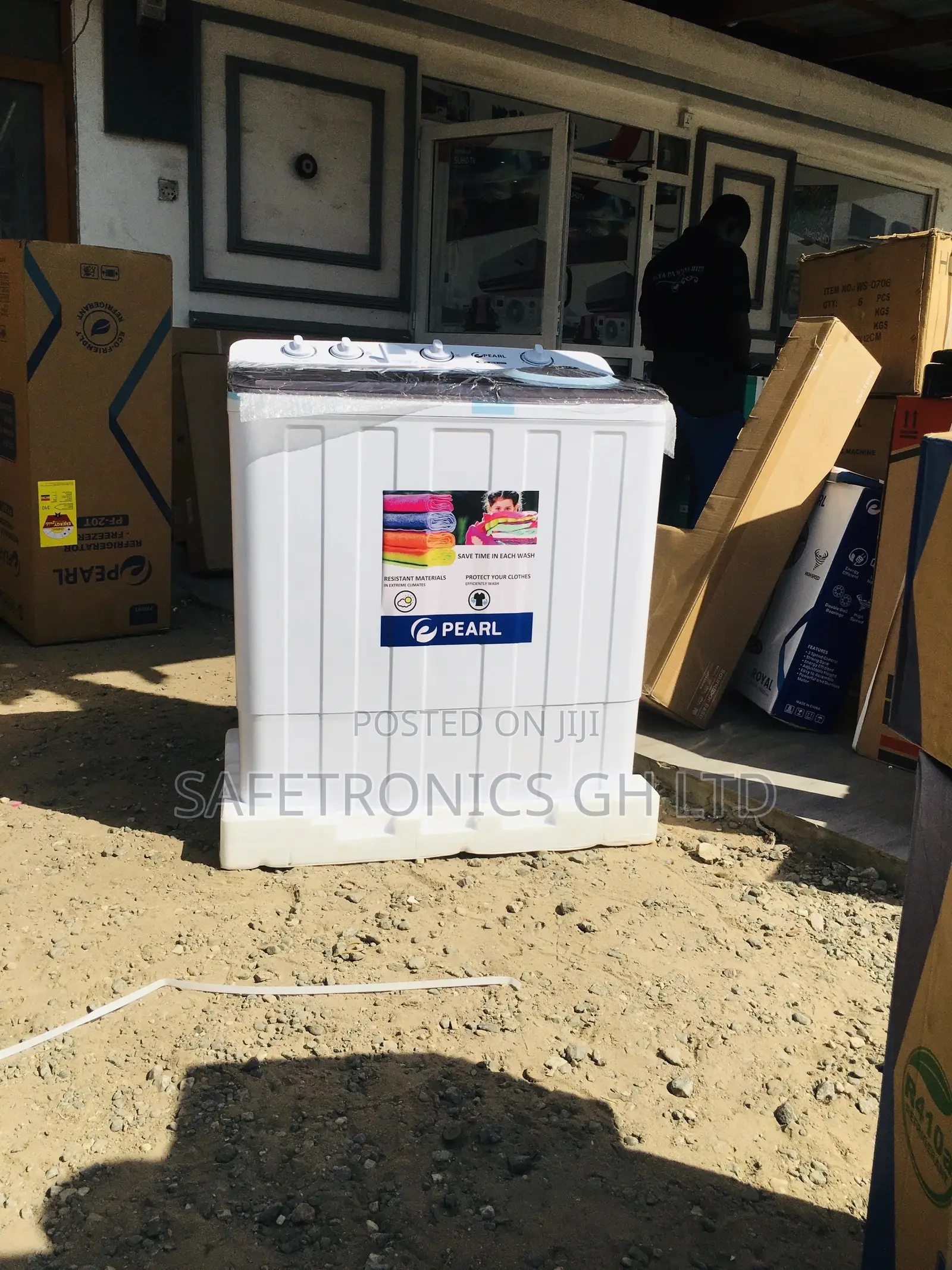 Lasting 12kg Topload Semiautomatic Washingmachine Pearl 