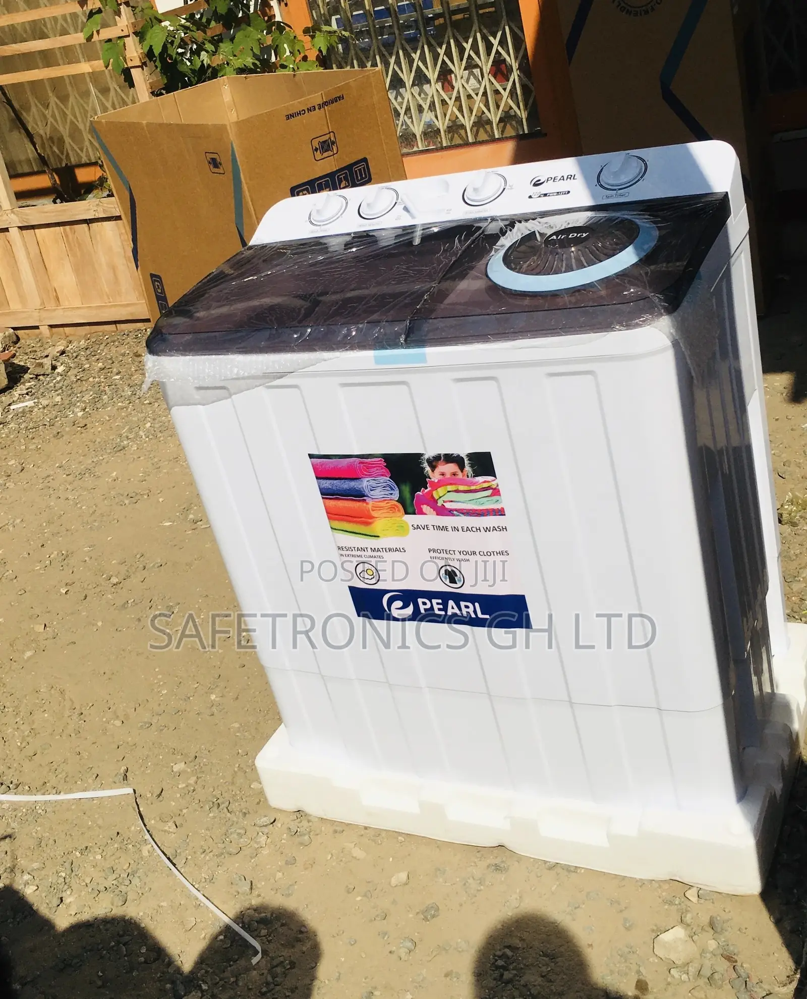 Semiautomatic Topload Electric Washingmachine 12kg Pearl