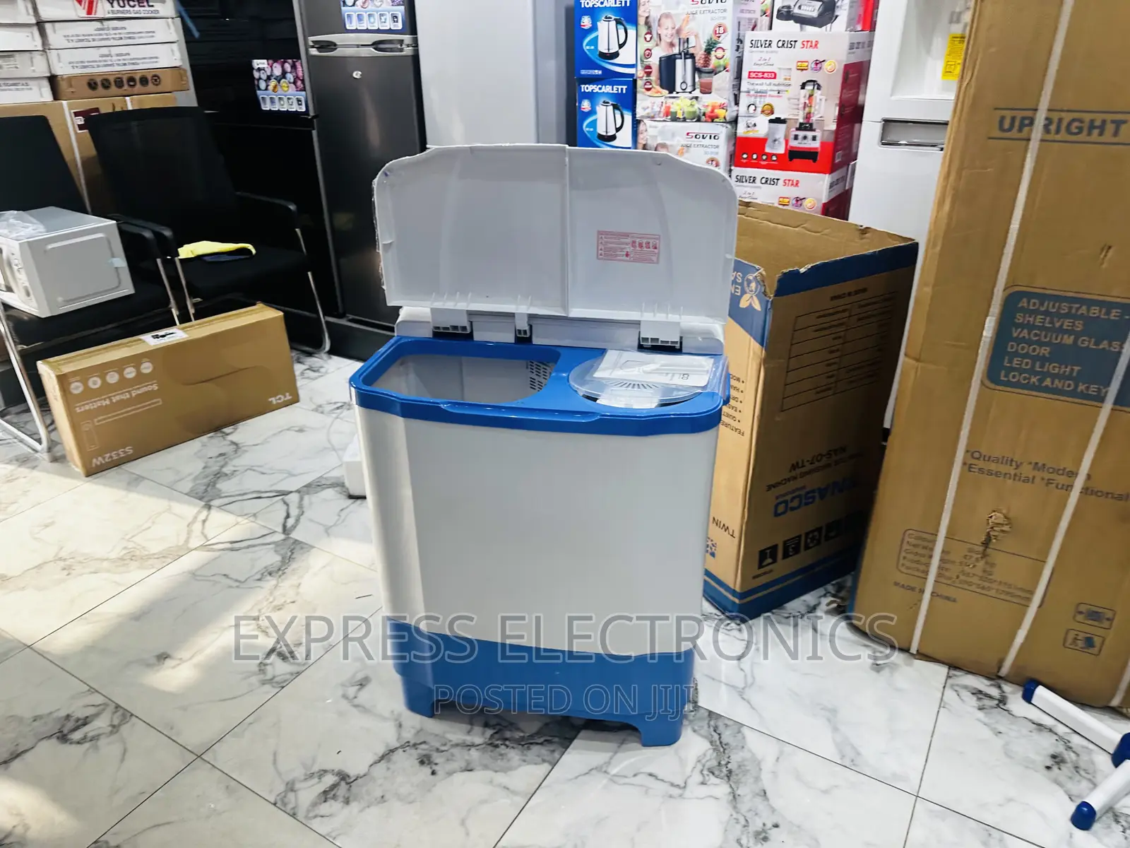 Wash—Dry Washing Machine Topload Nasco 7kg Topload