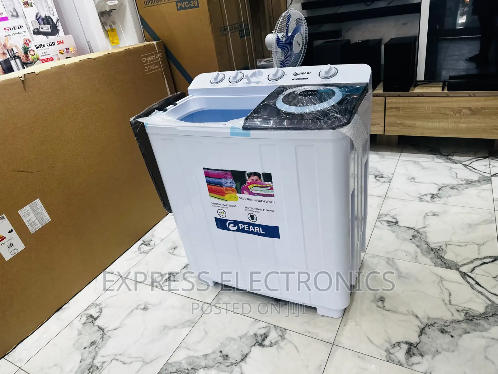 Energy Saving Technology Washing Machine 12kg Topload Pearl