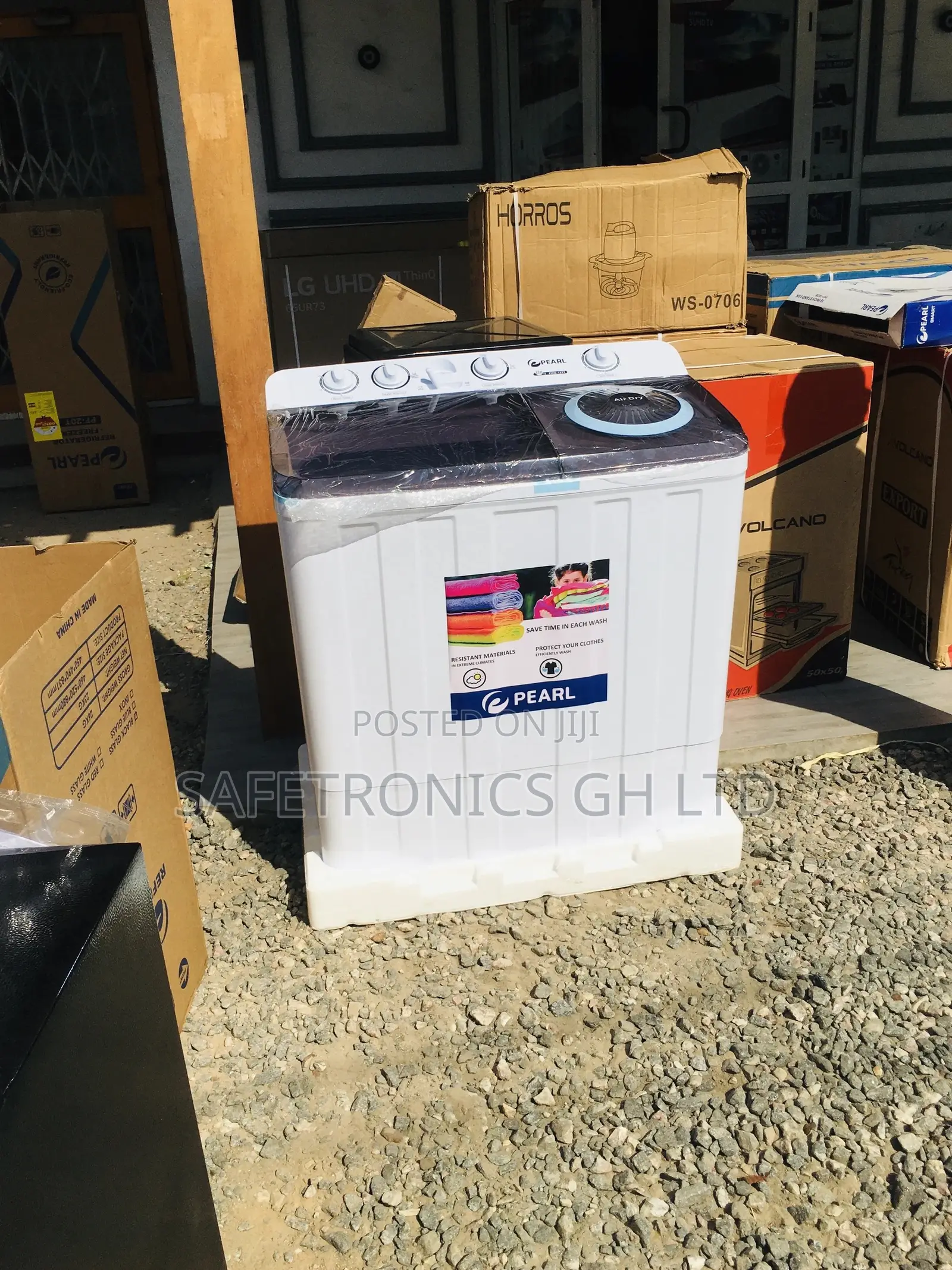12kg Washingmachine Pearl Topload Semiautomatic Twintub 