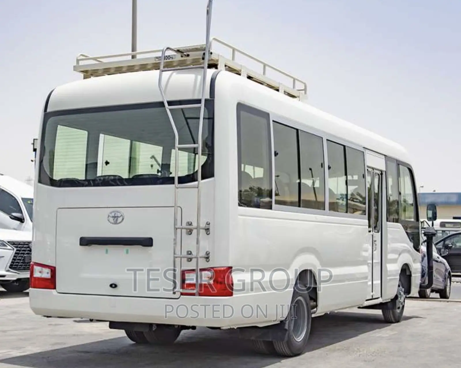 New Toyota Coaster 2023 Beige