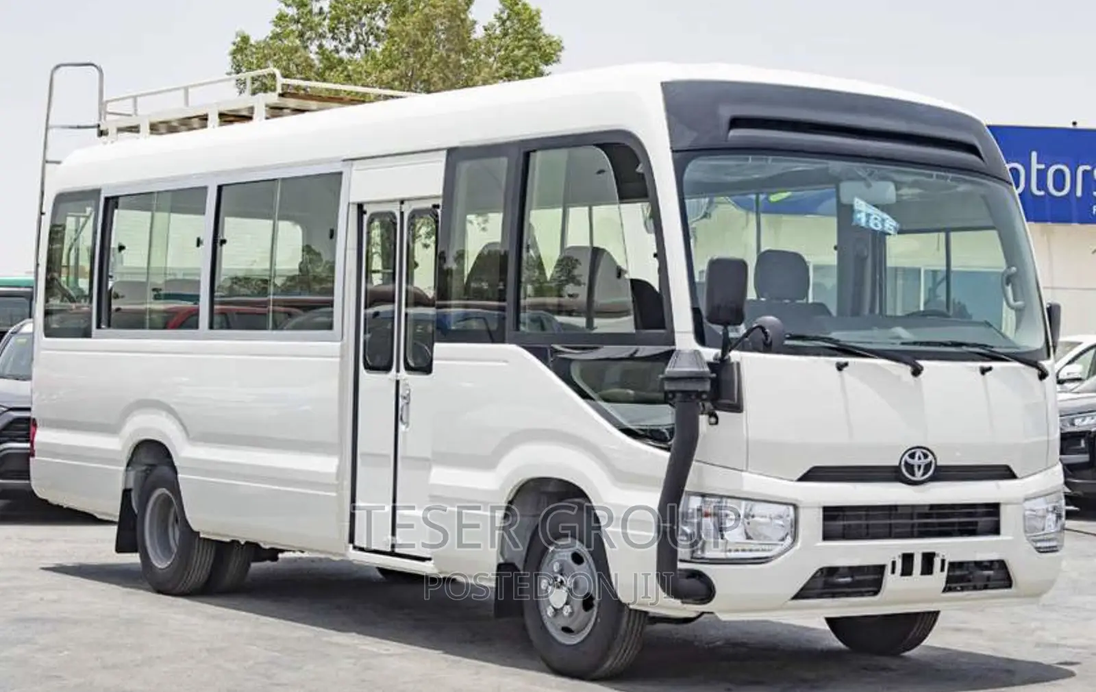 New Toyota Coaster 2023 Beige