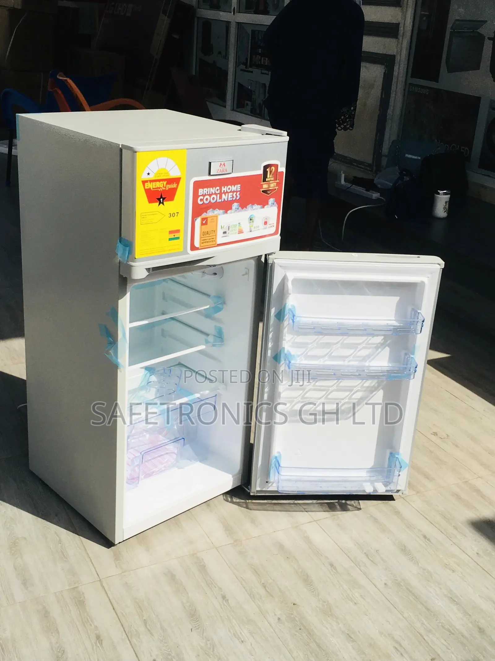 Affordable Zara-12tm Doubledoor Gray Topfreezer Fridge