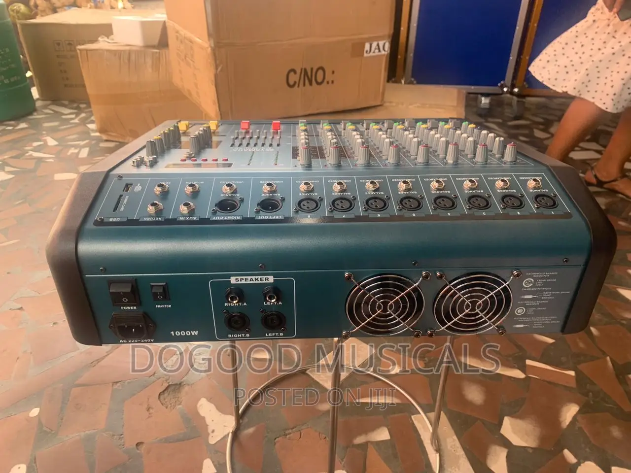 Yamaha Mk~800usb 8channel Active Mixer