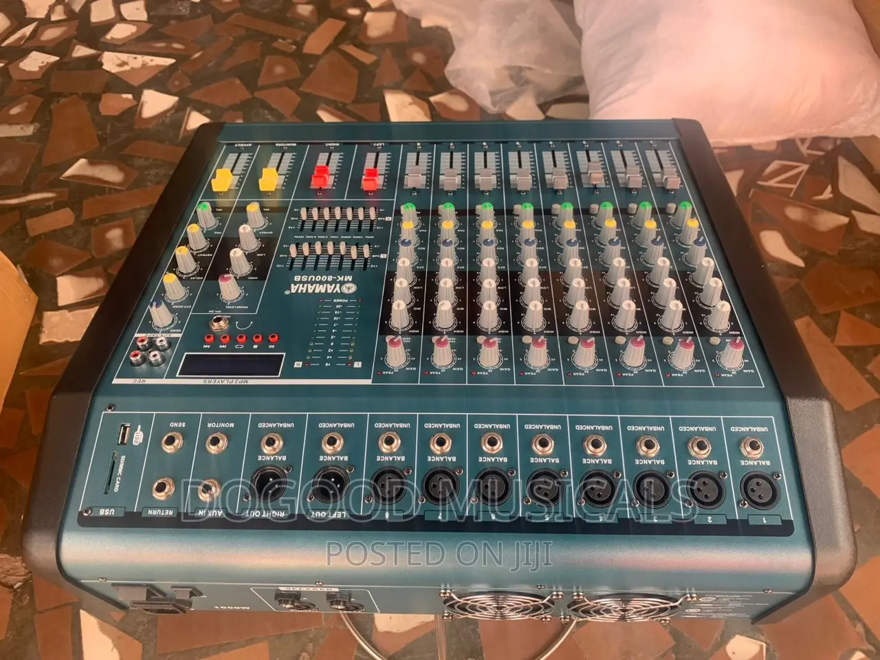 Yamaha Mk~800usb 8channel Active Mixer