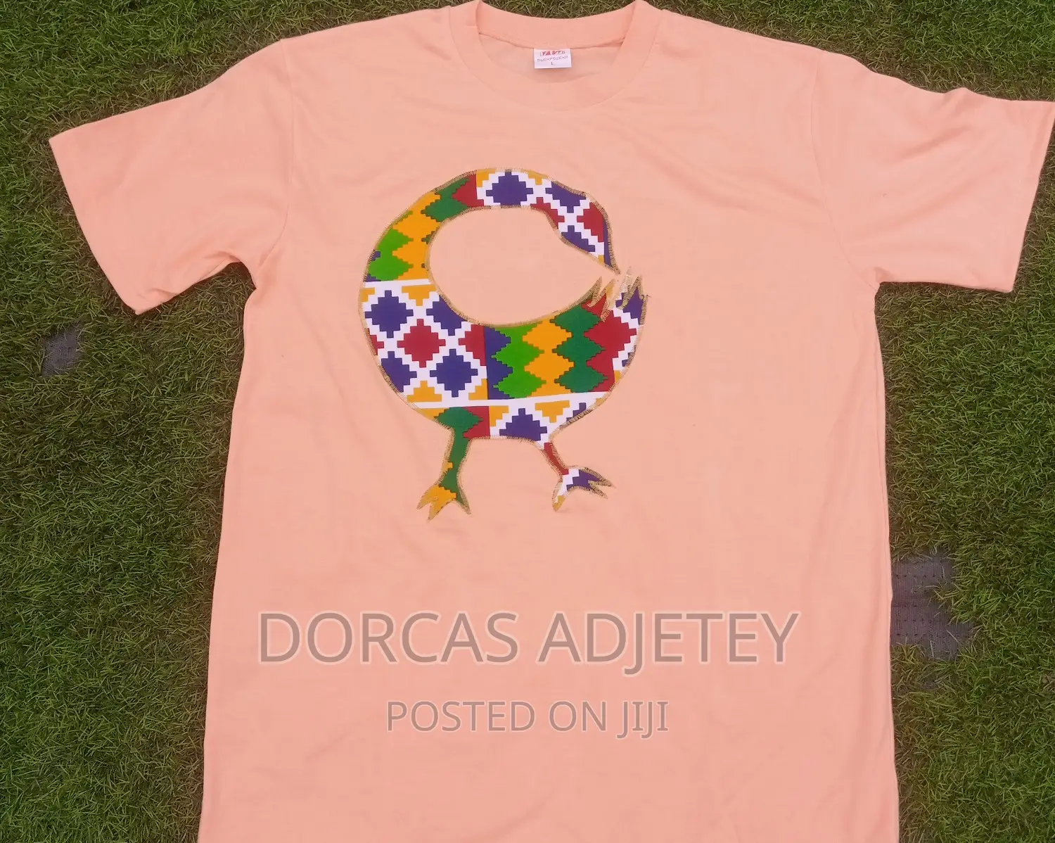 Tshirts Design With African Print Fabric.