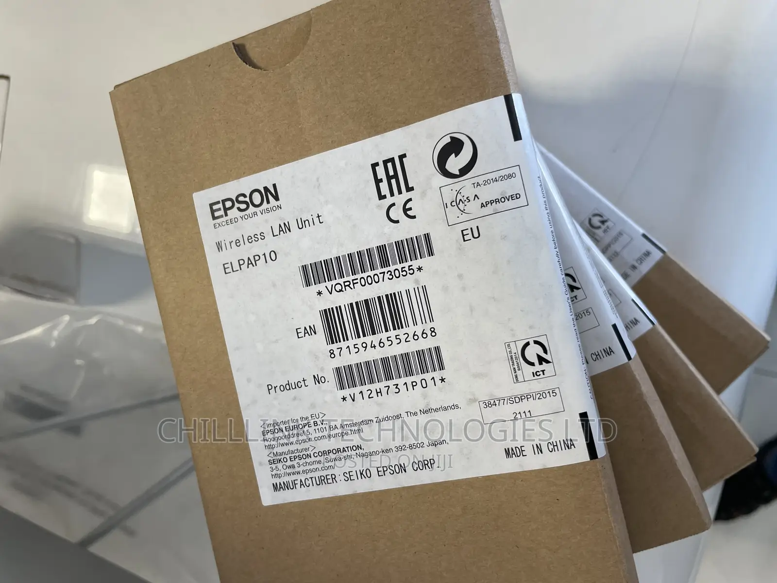 Epson Projector Wireless LAN Unit ELPAP10