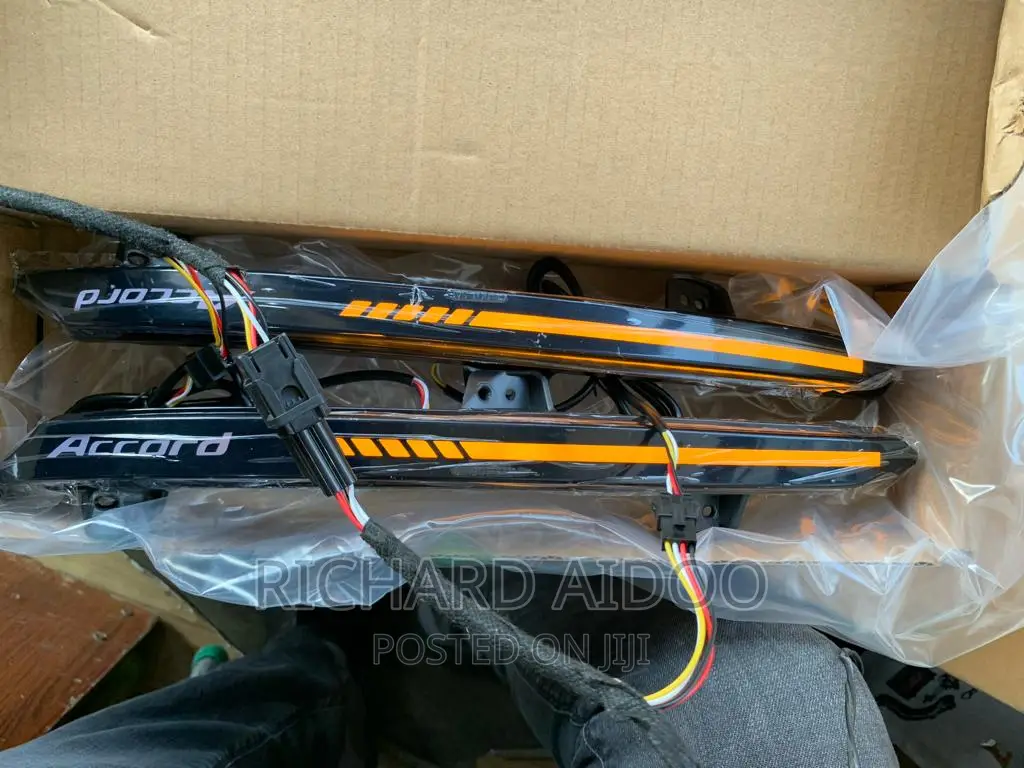 Honda Accord 2018 Back Bumper Reflector Led Available