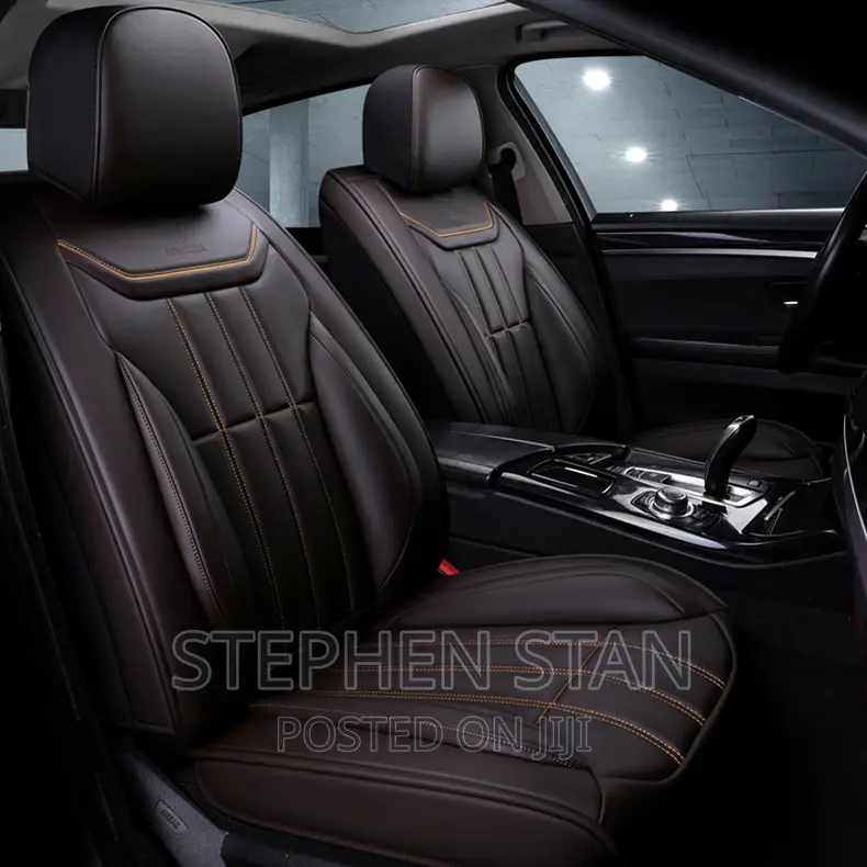 Coffee Foreign High Quality Leather Luxury Car Seat Covers