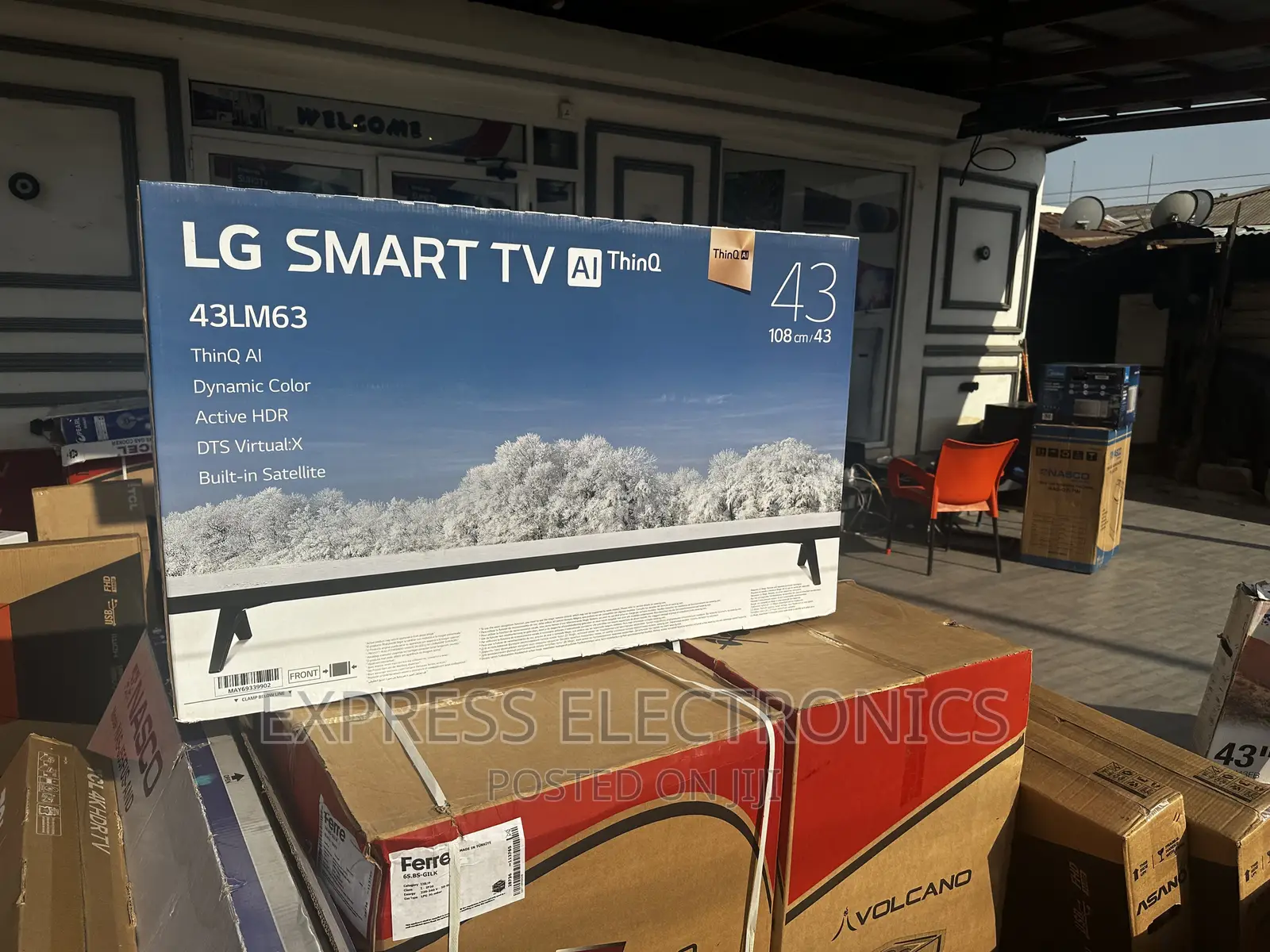 Best Buy for Less Lg FHD Smart FHD 43”LM637 Tv 