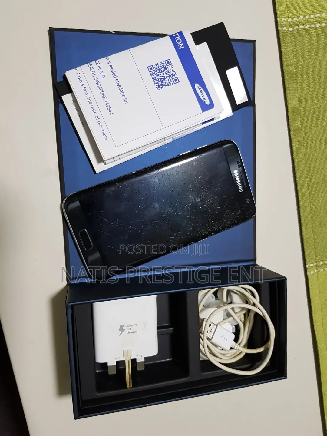 New Samsung Galaxy S7 edge 64 GB Black